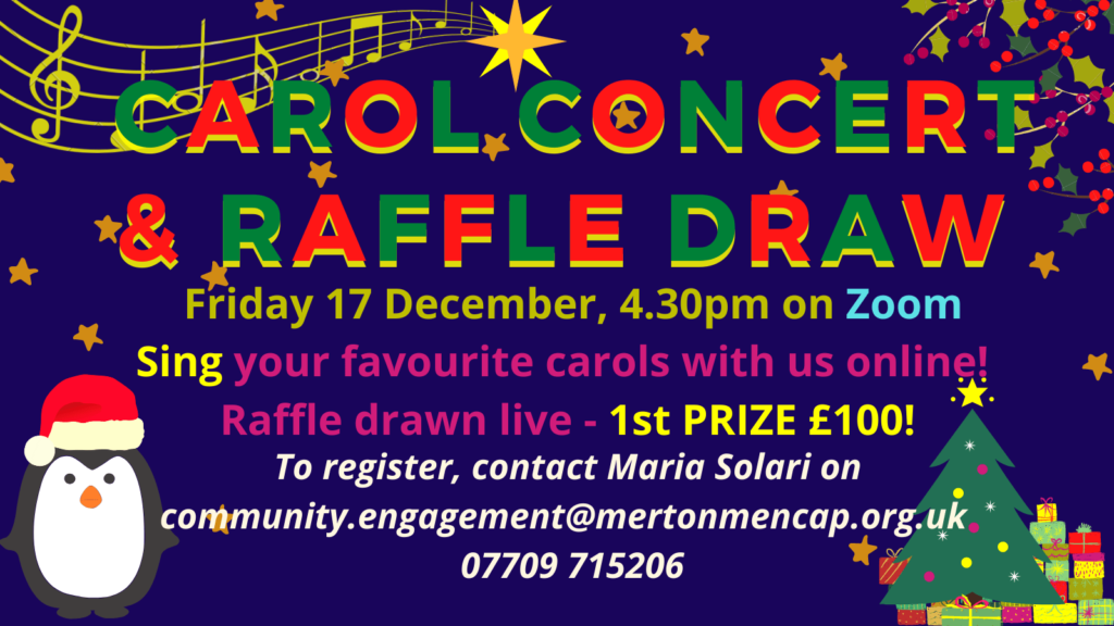 Christmas carol concert & raffle