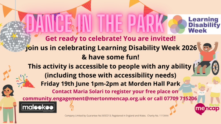 Dance in the Park 2026 - Merton Mencap